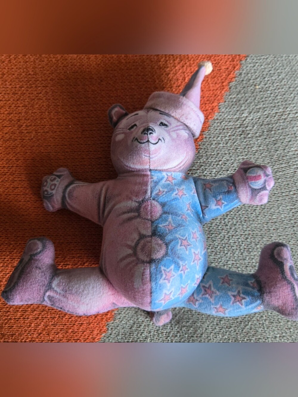 Vintage 1986 Circus Bear Plush